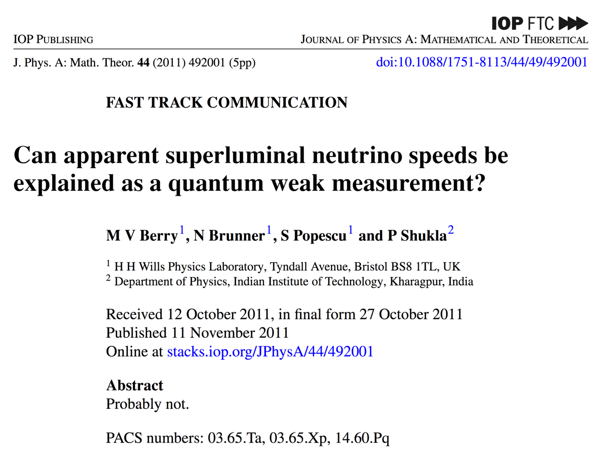 Paper with two-word abstract